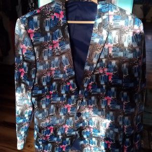 "Inception" city-scape entertainer's jacket.
